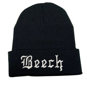 "Beech" 12" Embroidered Beanie