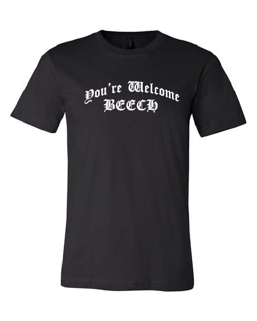 " YW Beech"  Embroidered Short Sleeve Super Soft Premium Unisex T shirt