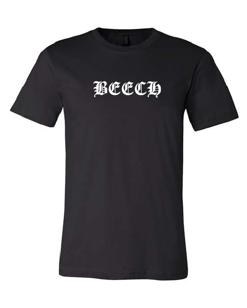" Beech"  Embroidered Short Sleeve Super Soft Premium Unisex T shirt