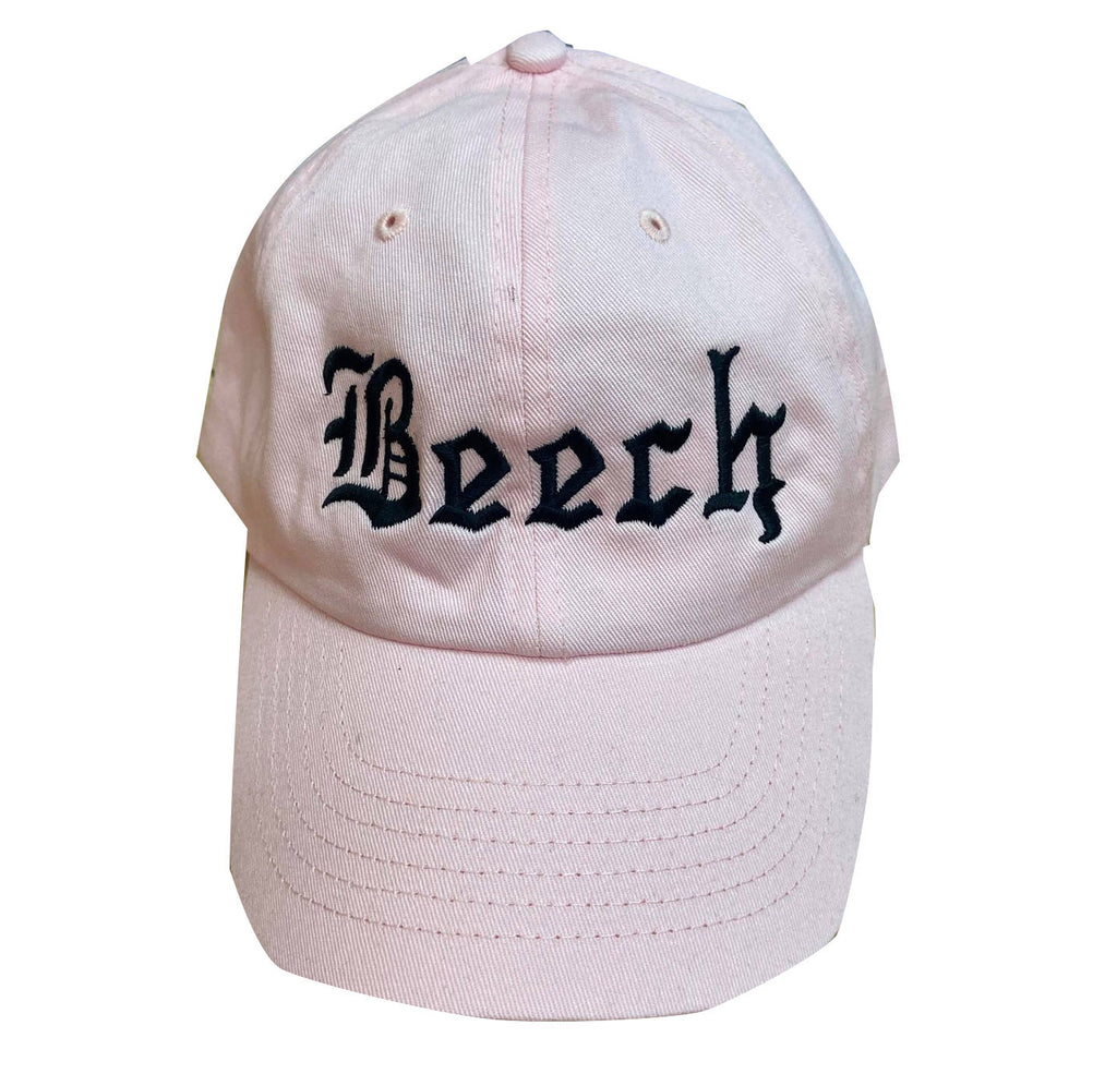 "Beech" Pink Deconstructed Cap