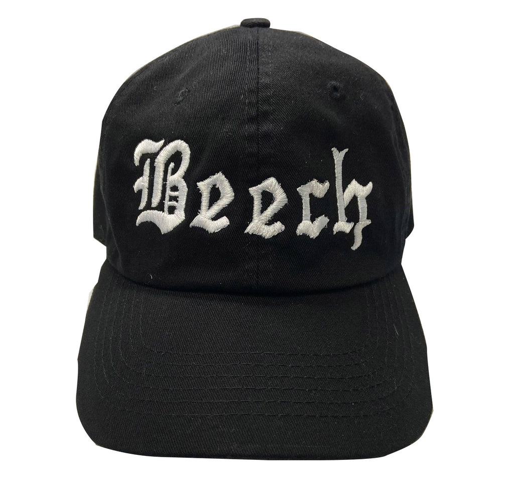 "Beech" Black Deconstructed Cap